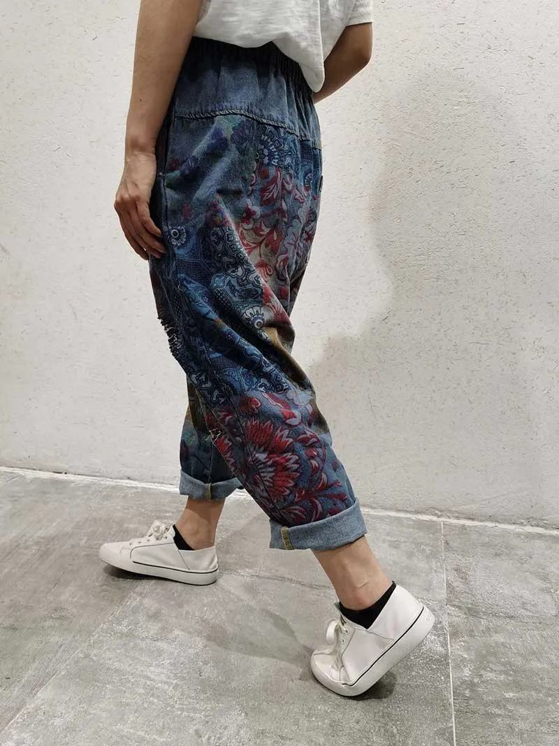 Act Of Love Drawstring Cotton Pant