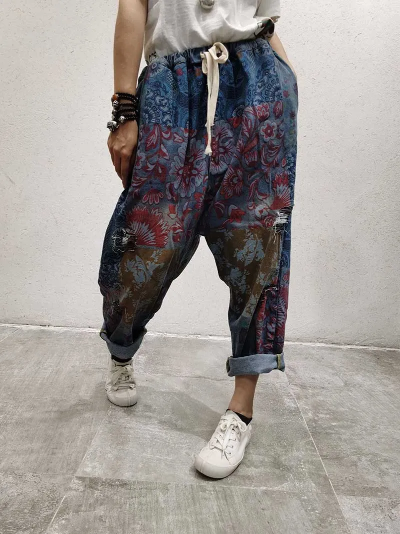 Act Of Love Drawstring Cotton Pant