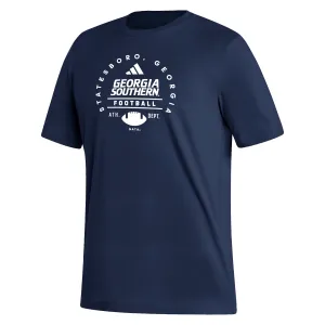 ADIDAS - FRESH Short Sleeve Tee - Statesboro Football - NAVY