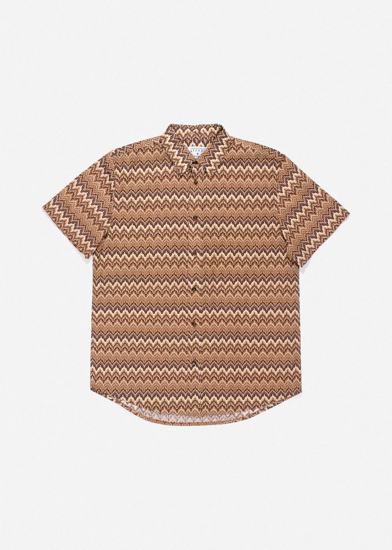 Afends Mens Debaser - Short Sleeve Shirt