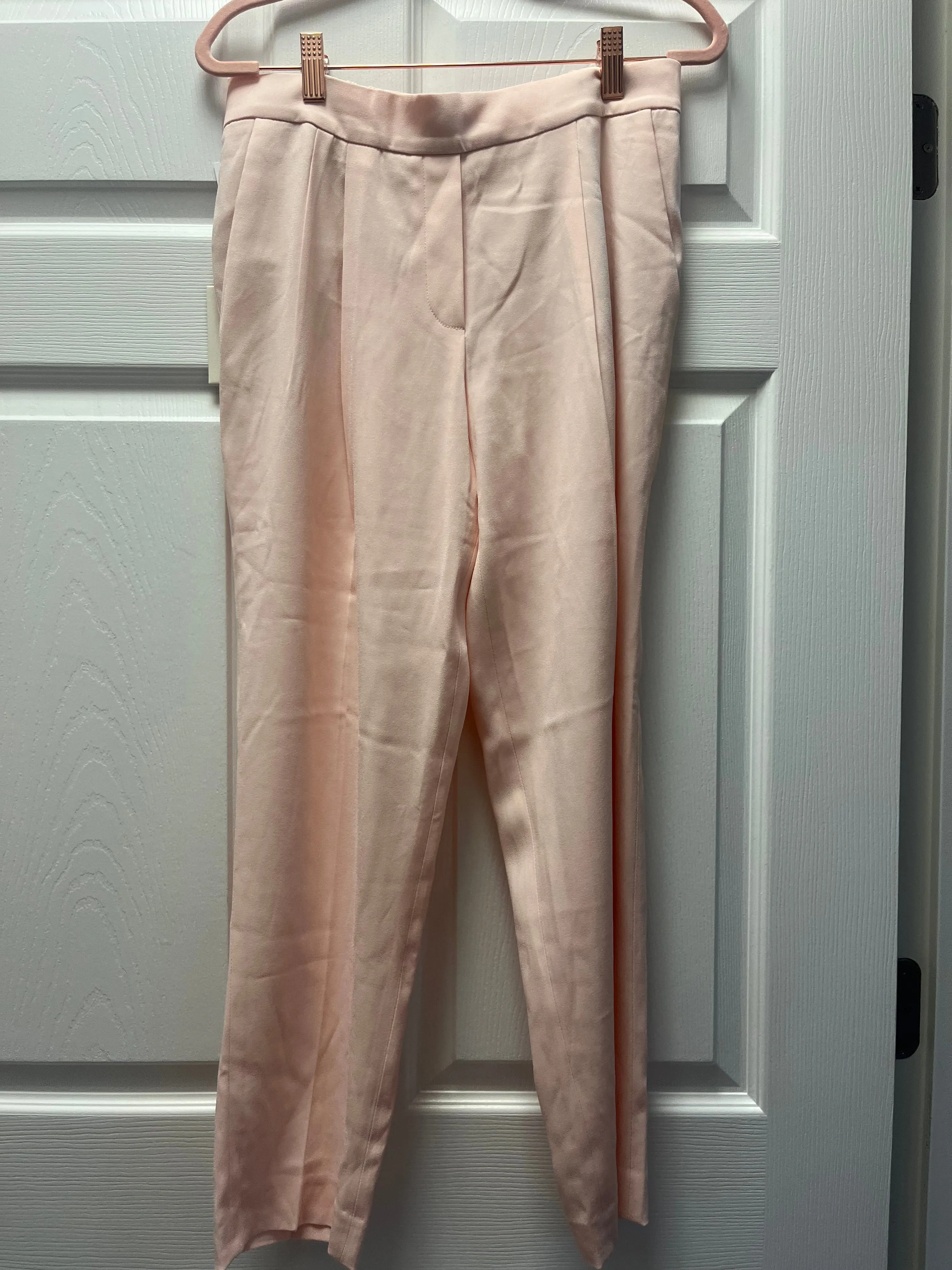 Babaton Cohen Dress Pant Blush Sz 8 NWT