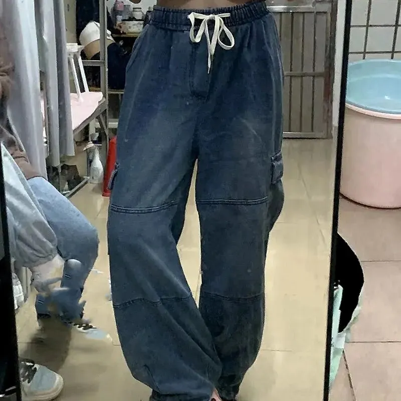 Baggy High Waist Cargo Pants