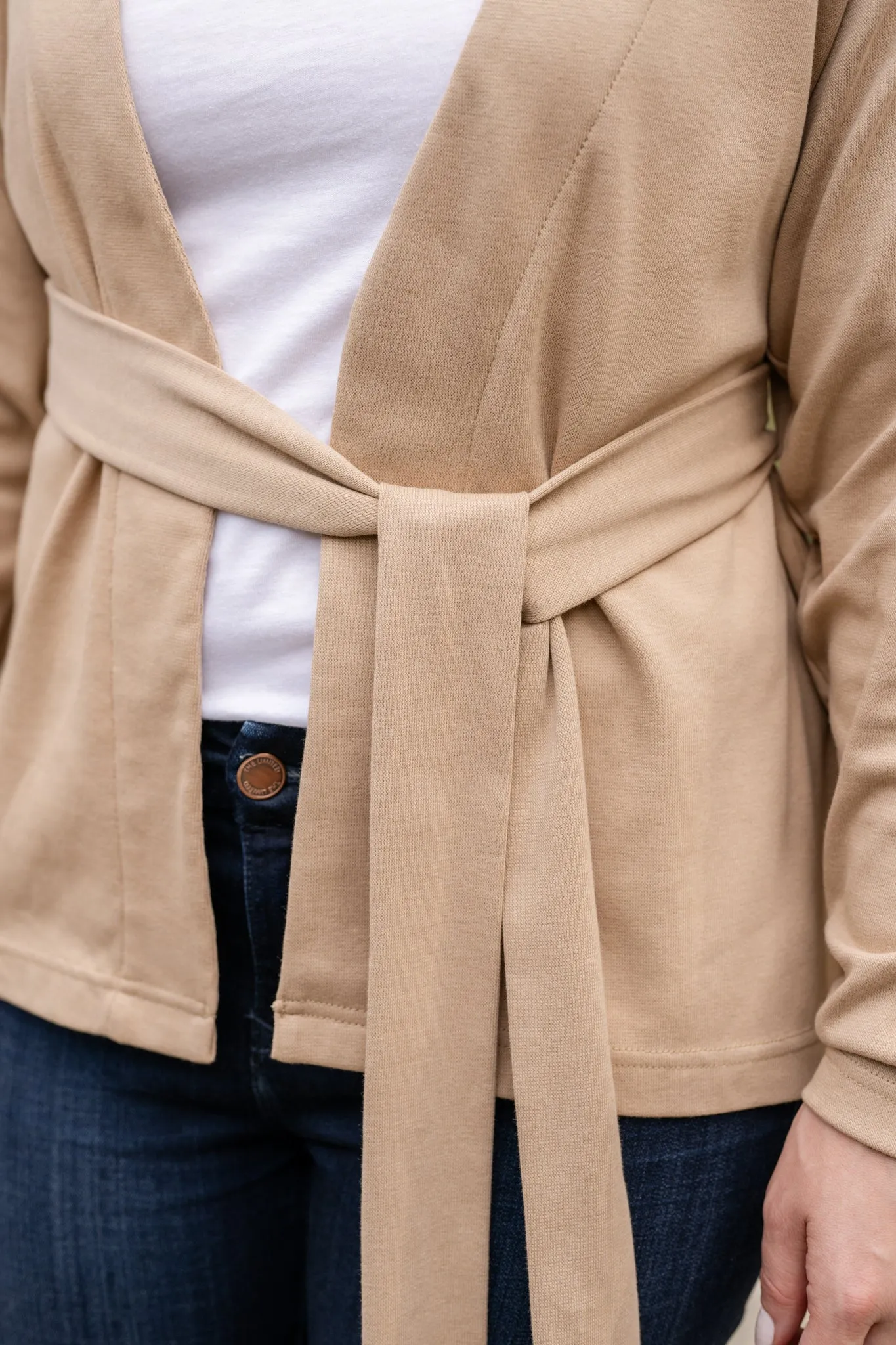 Belted Jacket Cardigan