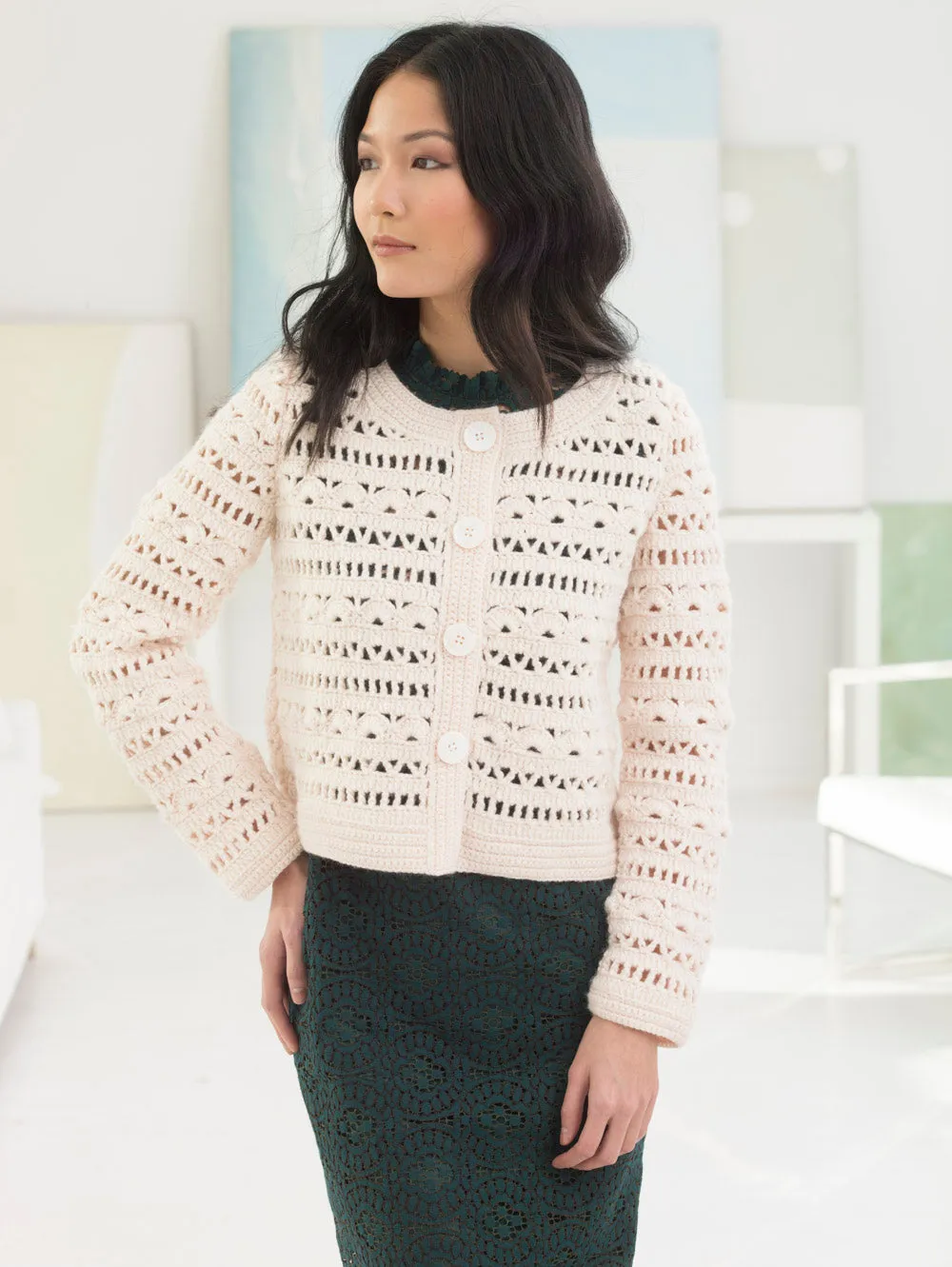 Bettie Cardigan (Crochet)