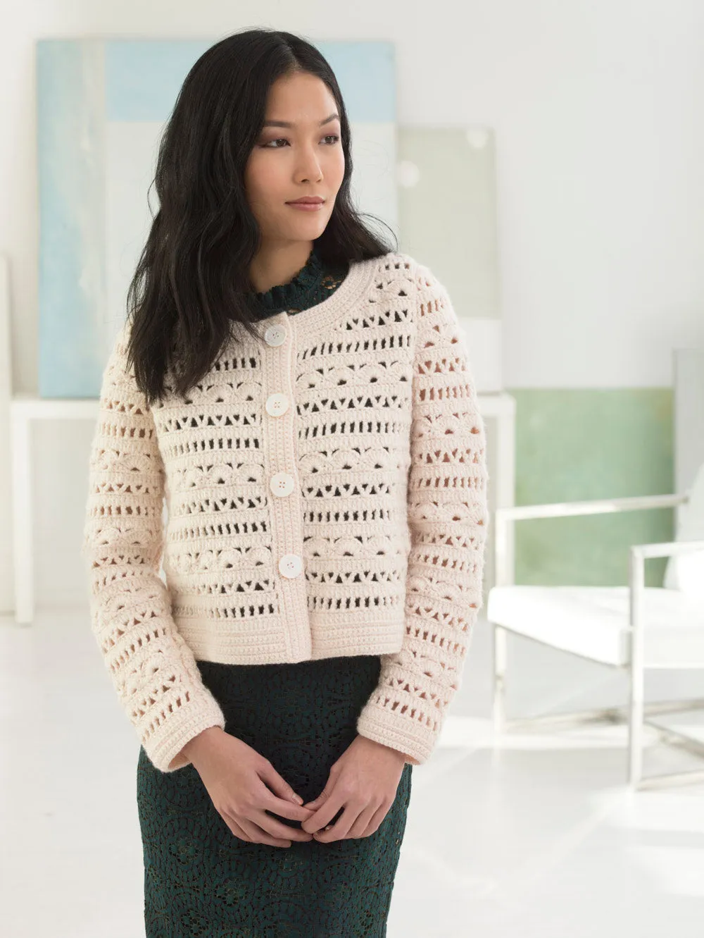 Bettie Cardigan (Crochet)