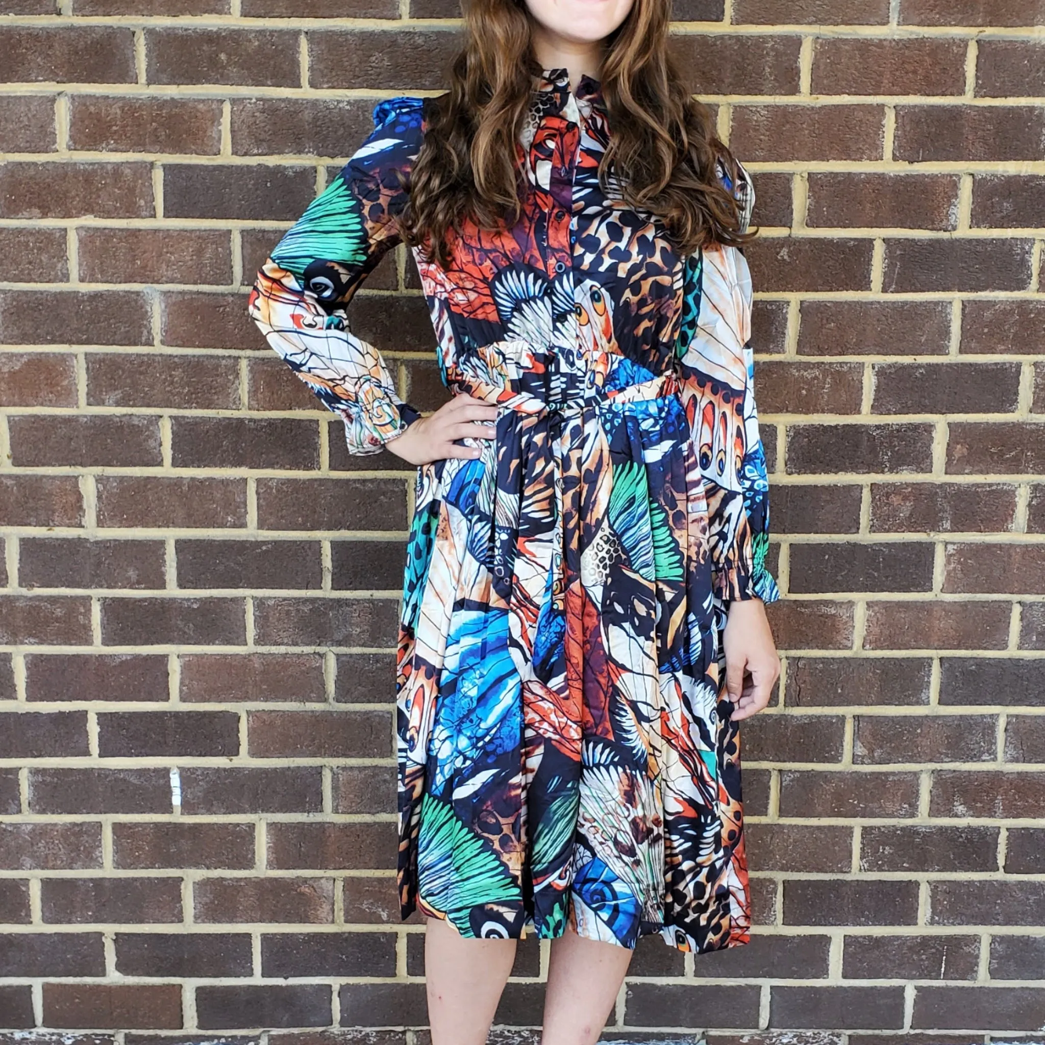 Big Butterfly Dress by Paisley Teen