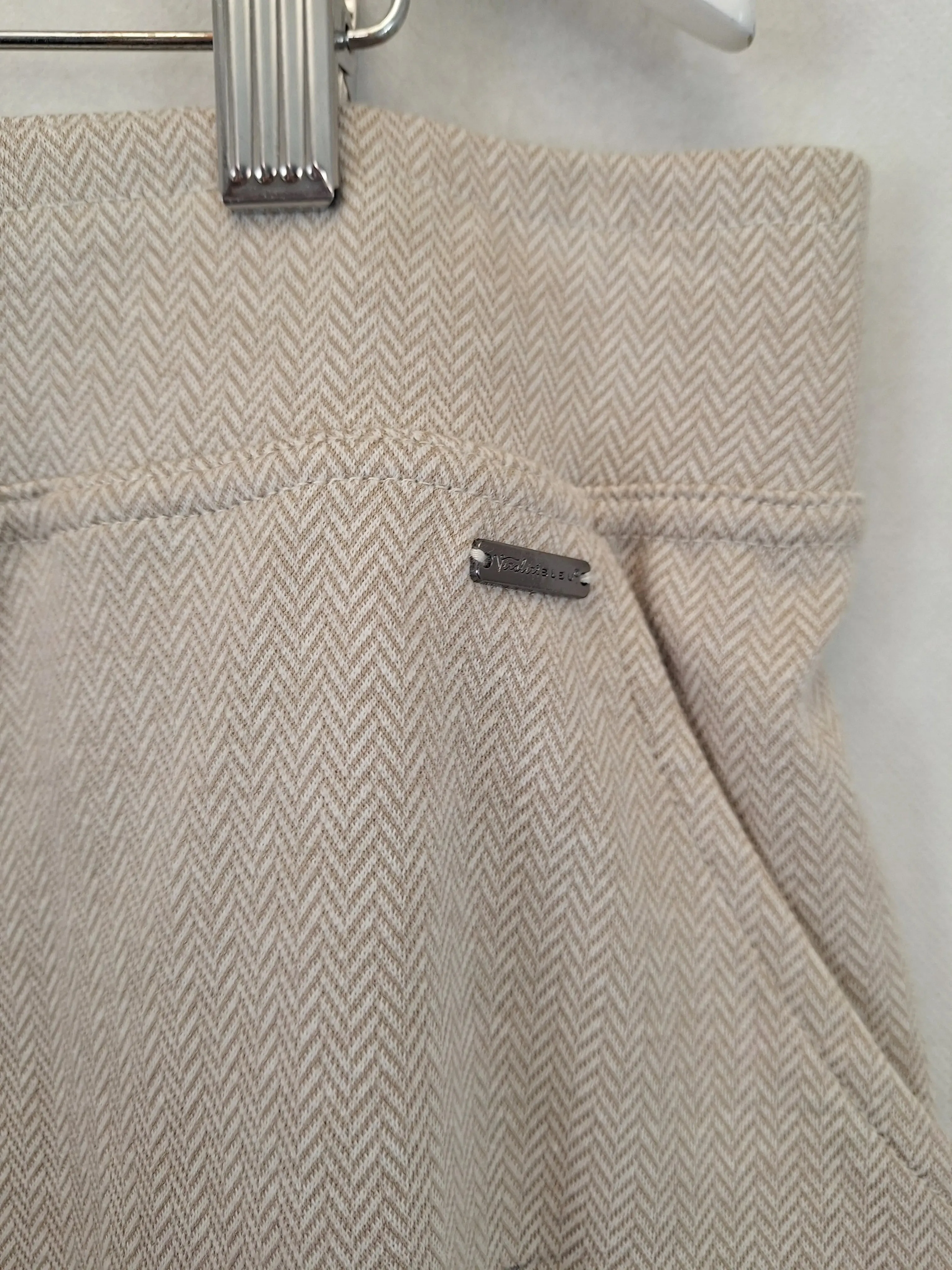 Blue Illusion Cozy Fawn Herringbone Pants Size L