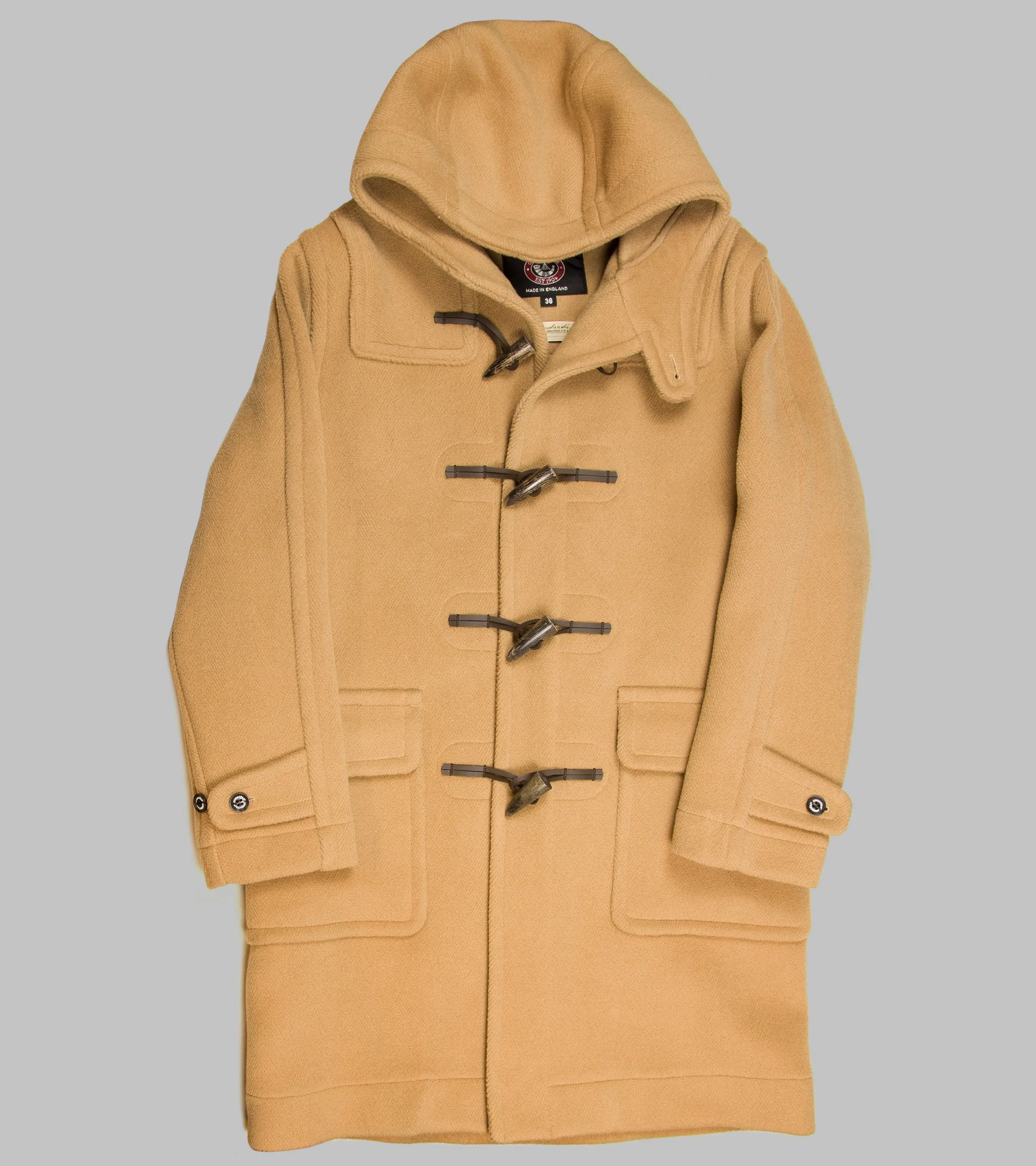 Bryceland's Duffle Coat Camel