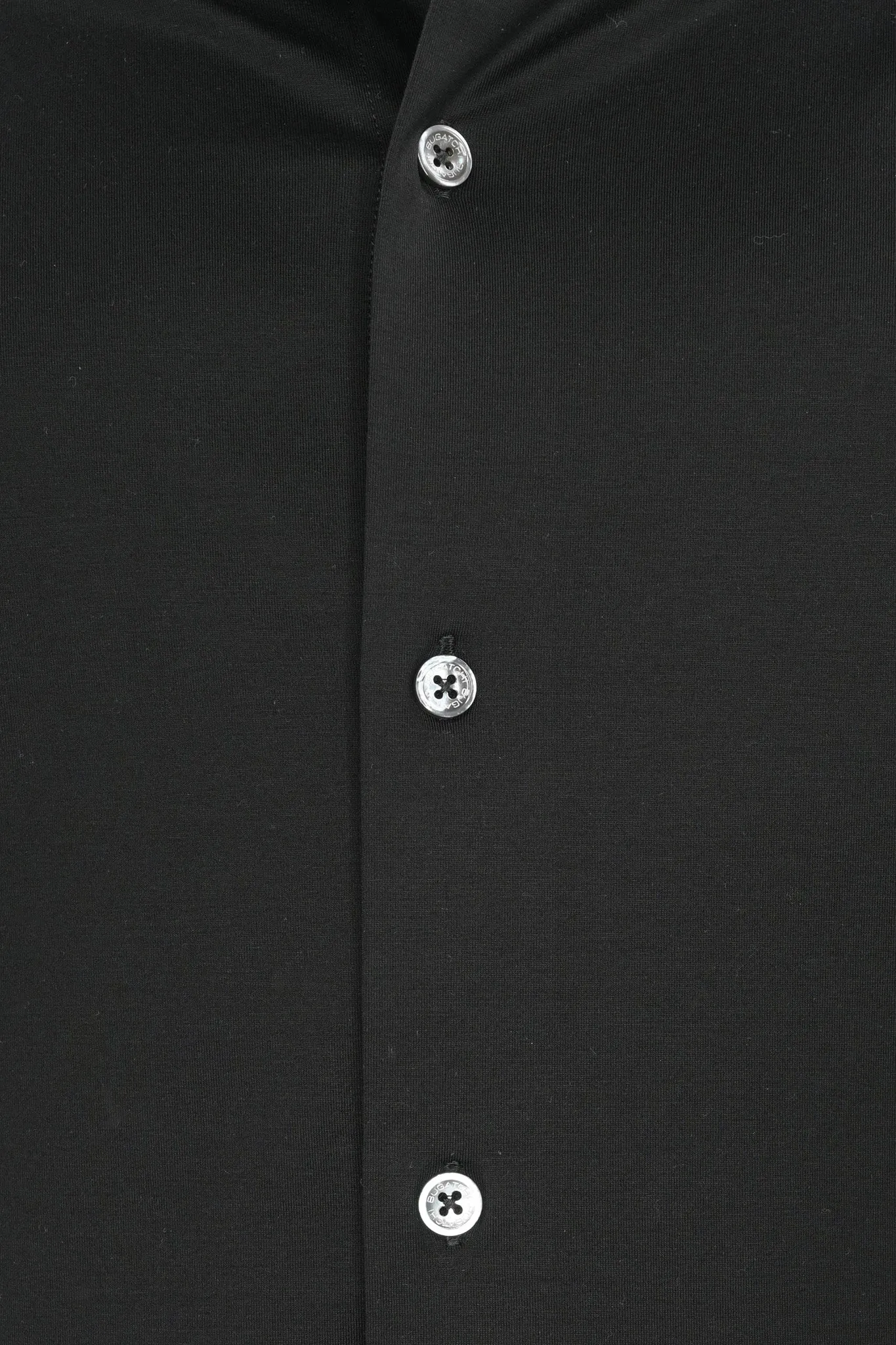 Bugatchi OoohCotton Stretch Shirt Black