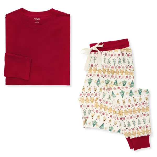 Burt's Bees Organic Family Pajamas Gingerbread Fair Isle