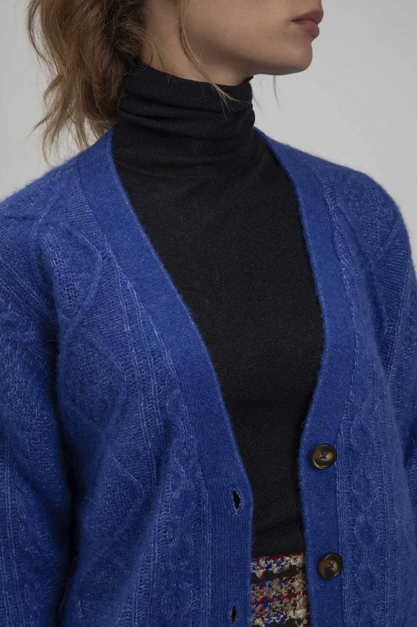 Cardigan Seth - Royal Blue