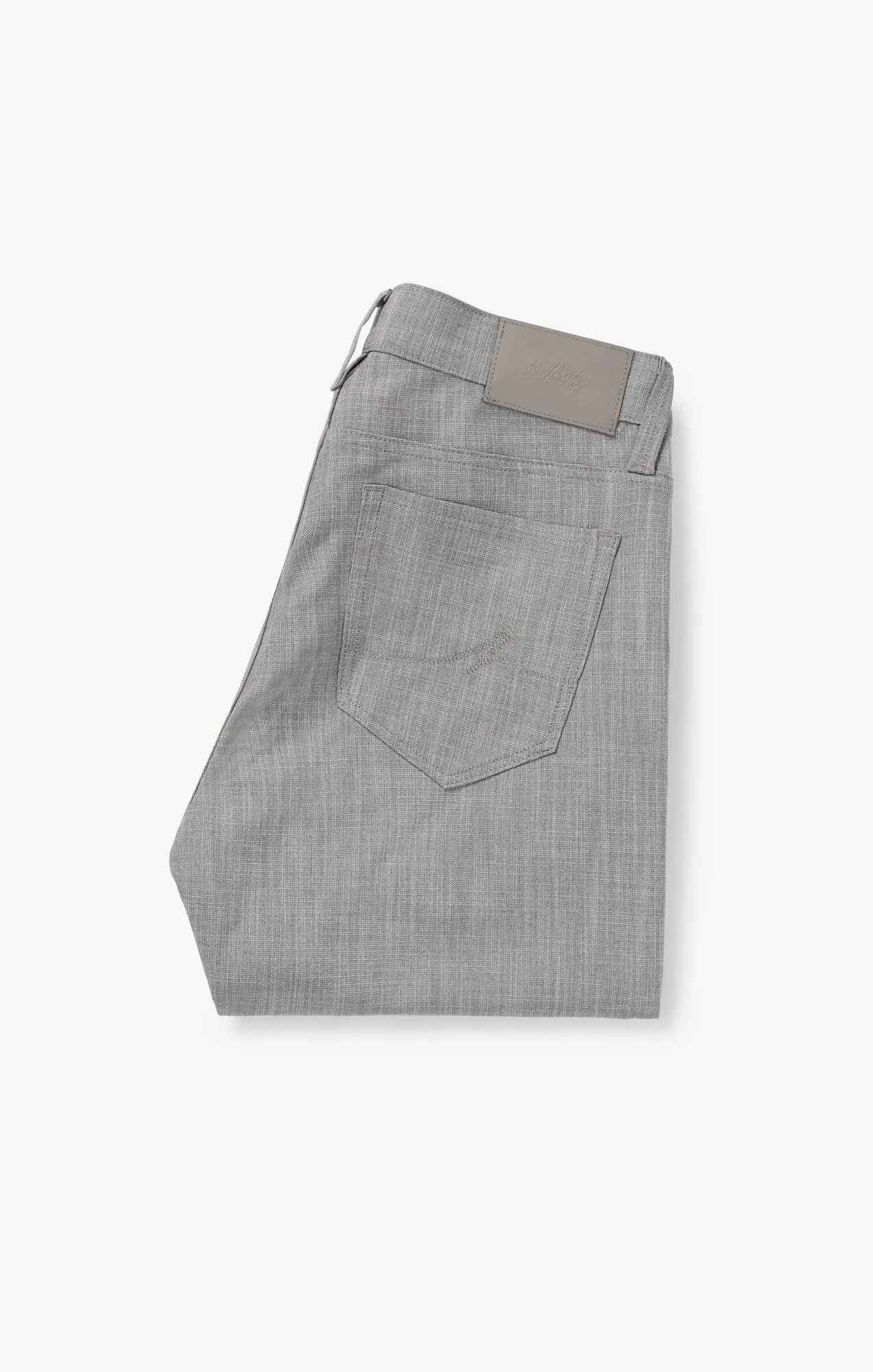 Courage Straight Leg Pants In Magnet Cross Twill