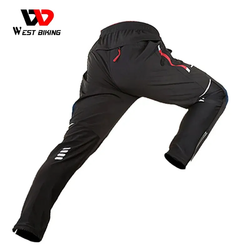 Cycling Pants Windproof Bicycle Pants Quick Drying Riding Bike Pants Fishing Fitness Trousers Sport Equipment