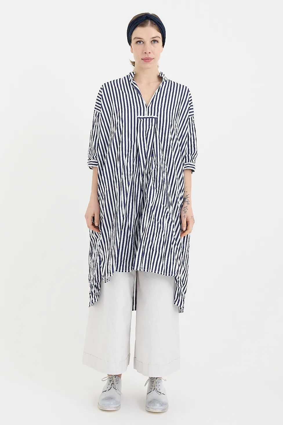 Daniela Gregis - Kora Medio Lavato Bold Stripe Shirt