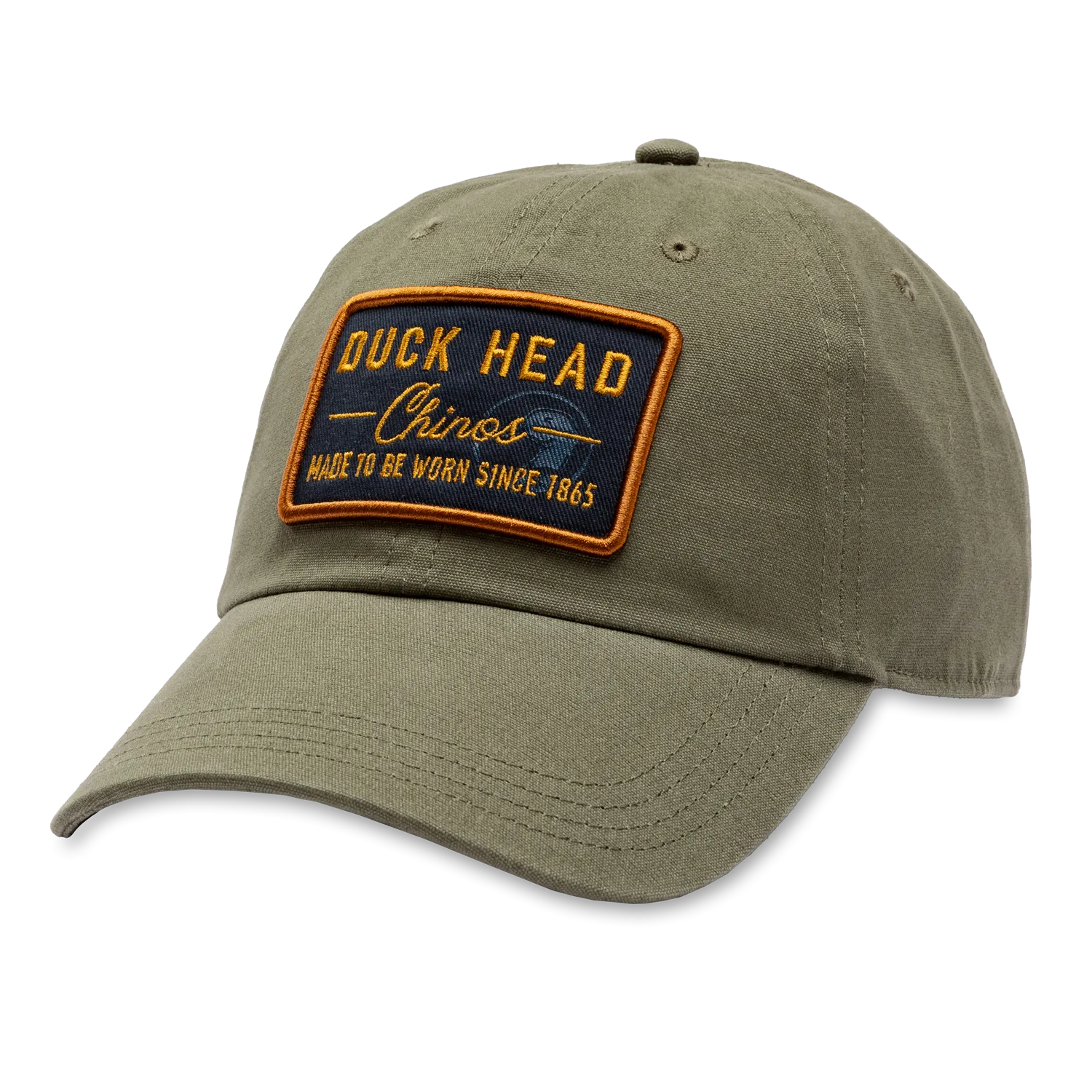 Duck Head Chinos Patch Canvas Hat