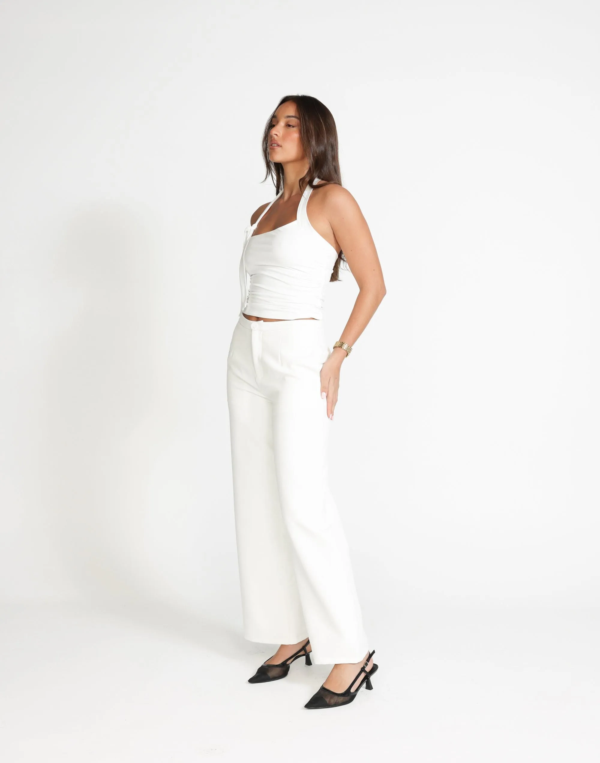 Farrah Pants (White)