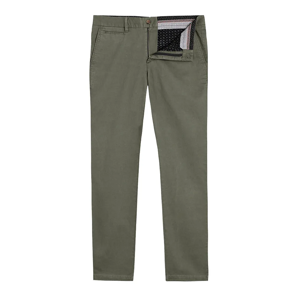 Feel Good Camo Olive Chinos