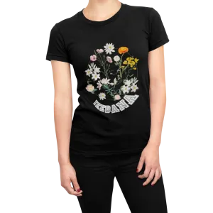 Floral Design T Shirt for Women D71