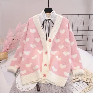 Heart Cardigan