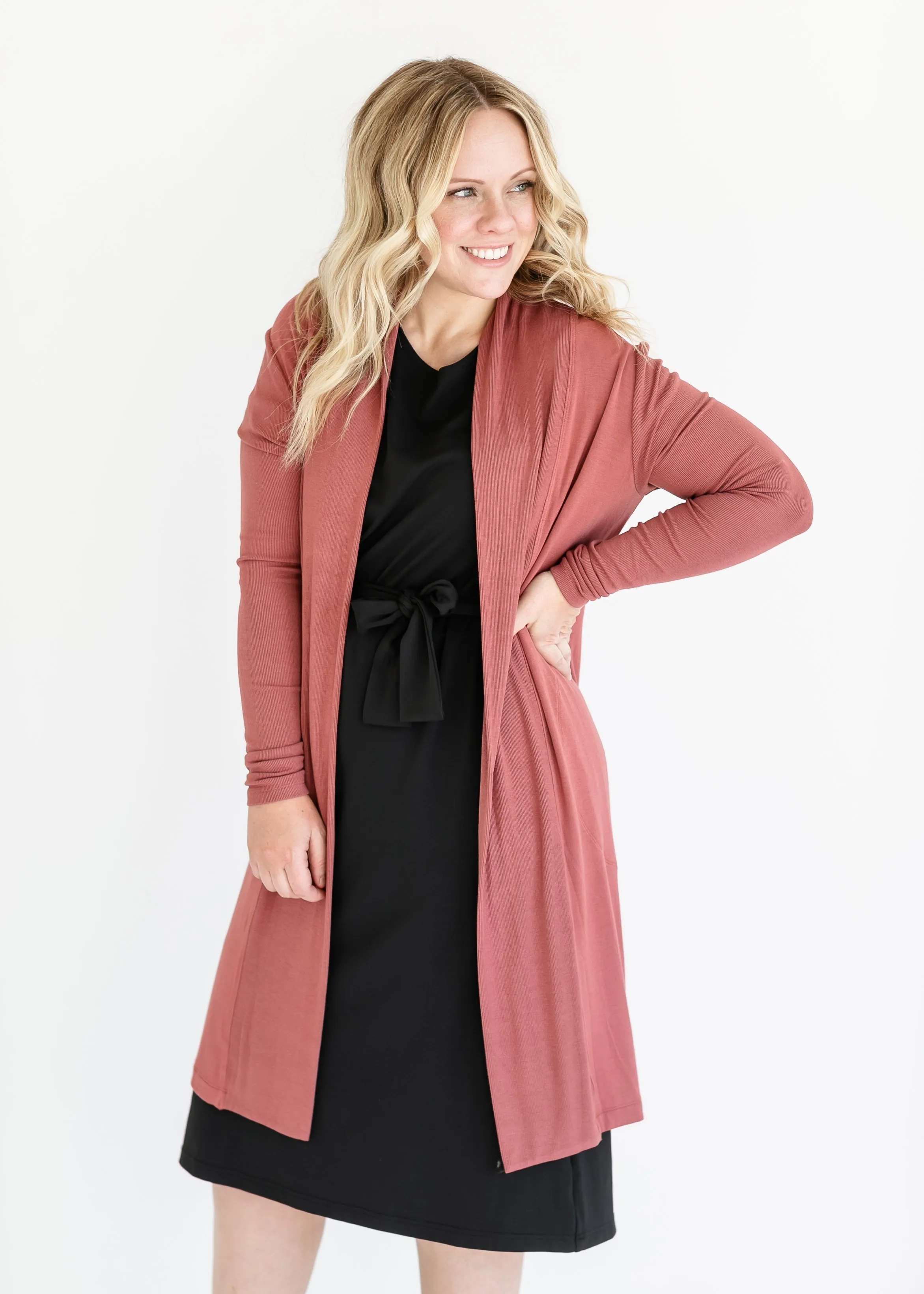 Kylin Open Front Cardigan-FINAL SALE