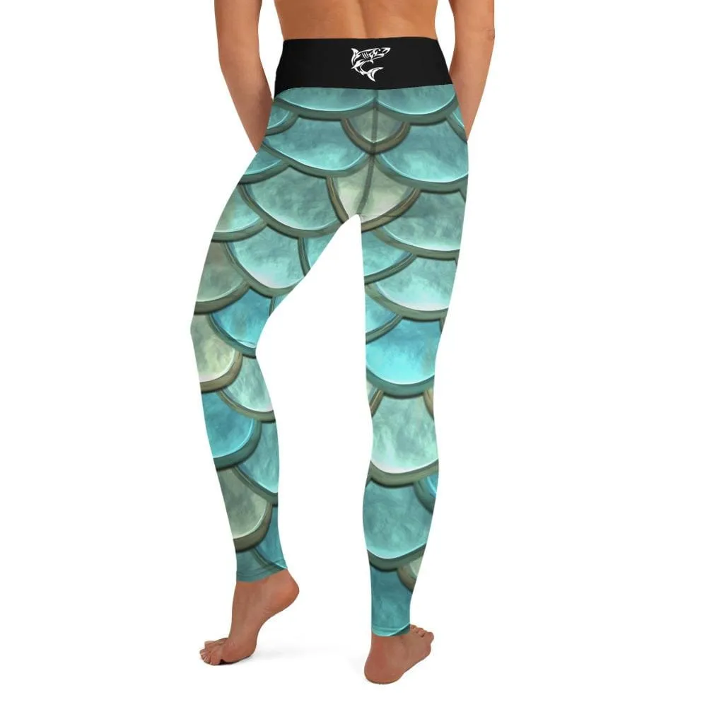 Mermaid Maiden ~ High-Waist Leggings