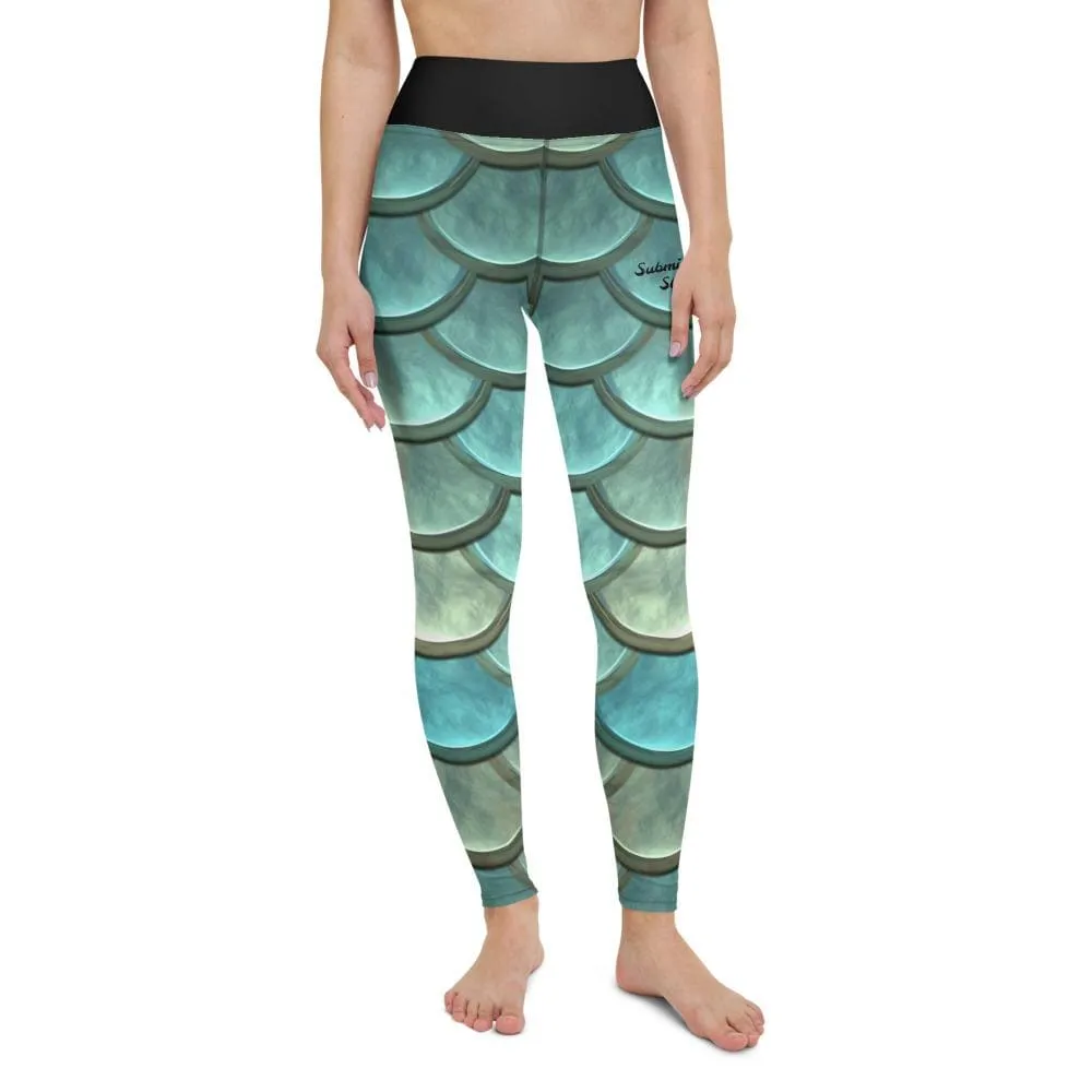 Mermaid Maiden ~ High-Waist Leggings