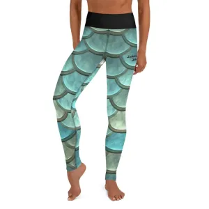 Mermaid Maiden ~ High-Waist Leggings