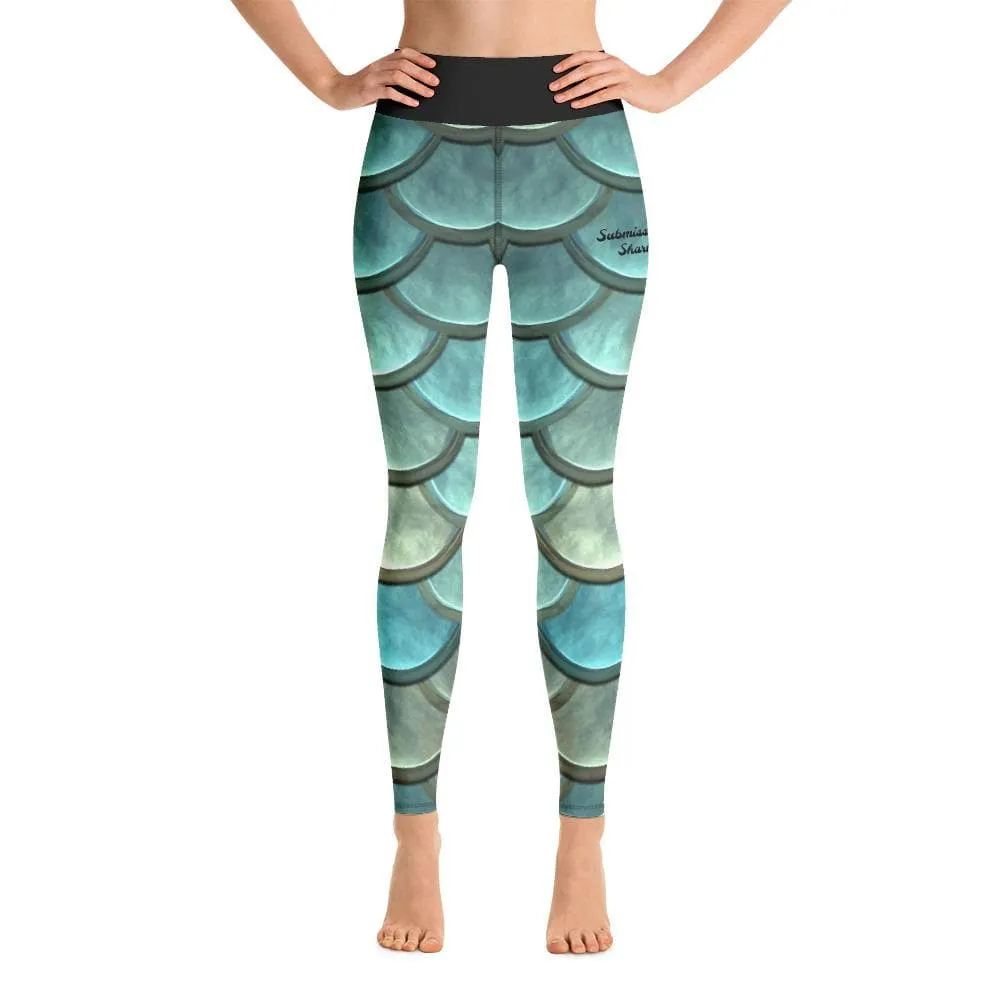 Mermaid Maiden ~ High-Waist Leggings