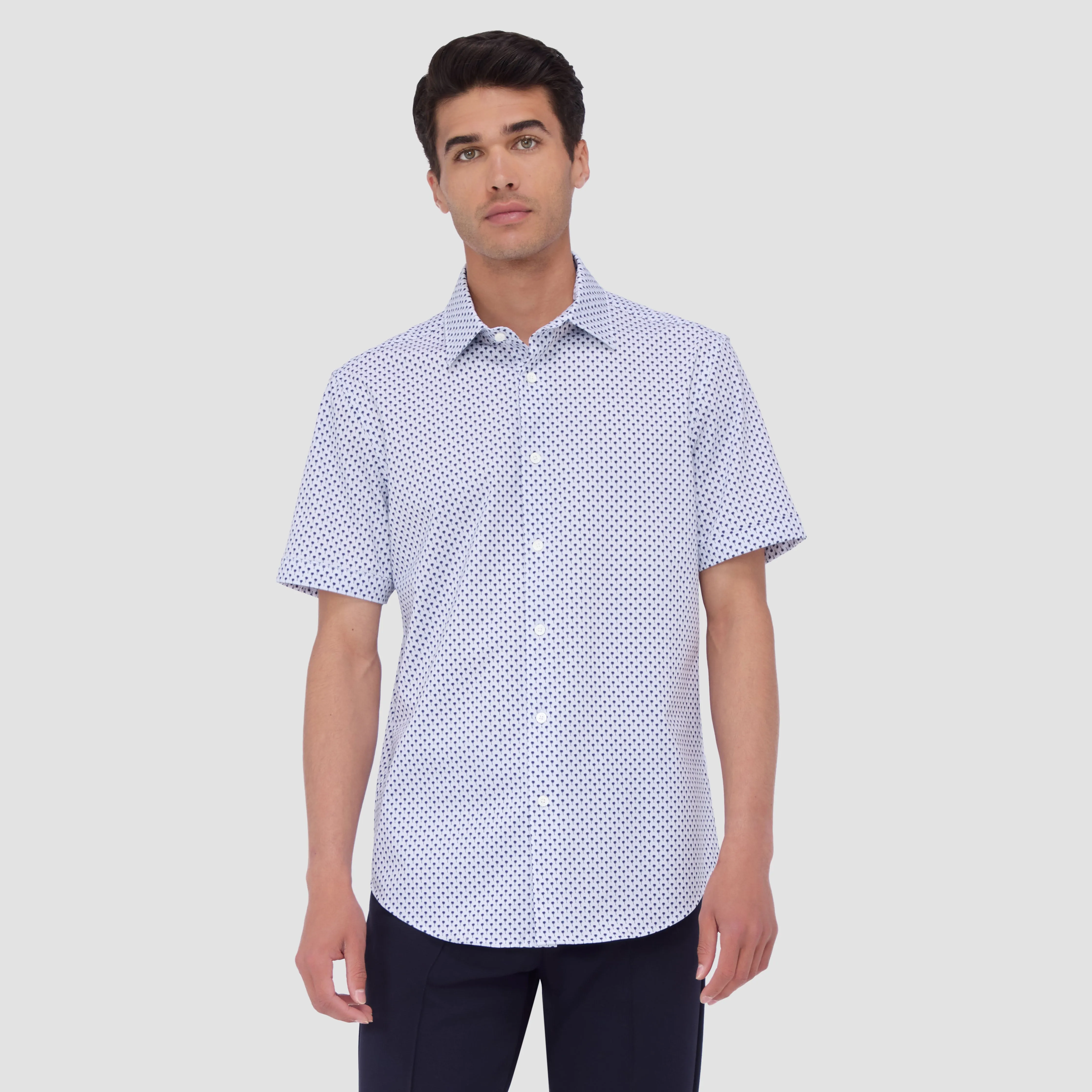 Miles Palm OoohCotton Short Sleeve Shirt