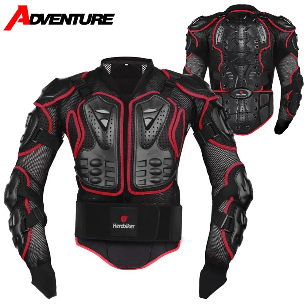 Motorcycle Armor Jacket | Ultimate Protective Gear for Motocross Racing & Riding"