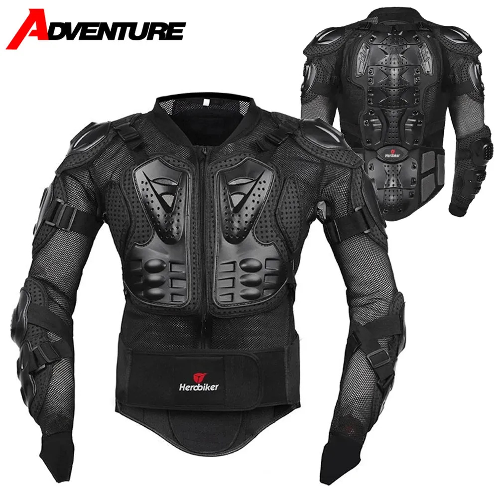 Motorcycle Armor Jacket | Ultimate Protective Gear for Motocross Racing & Riding"