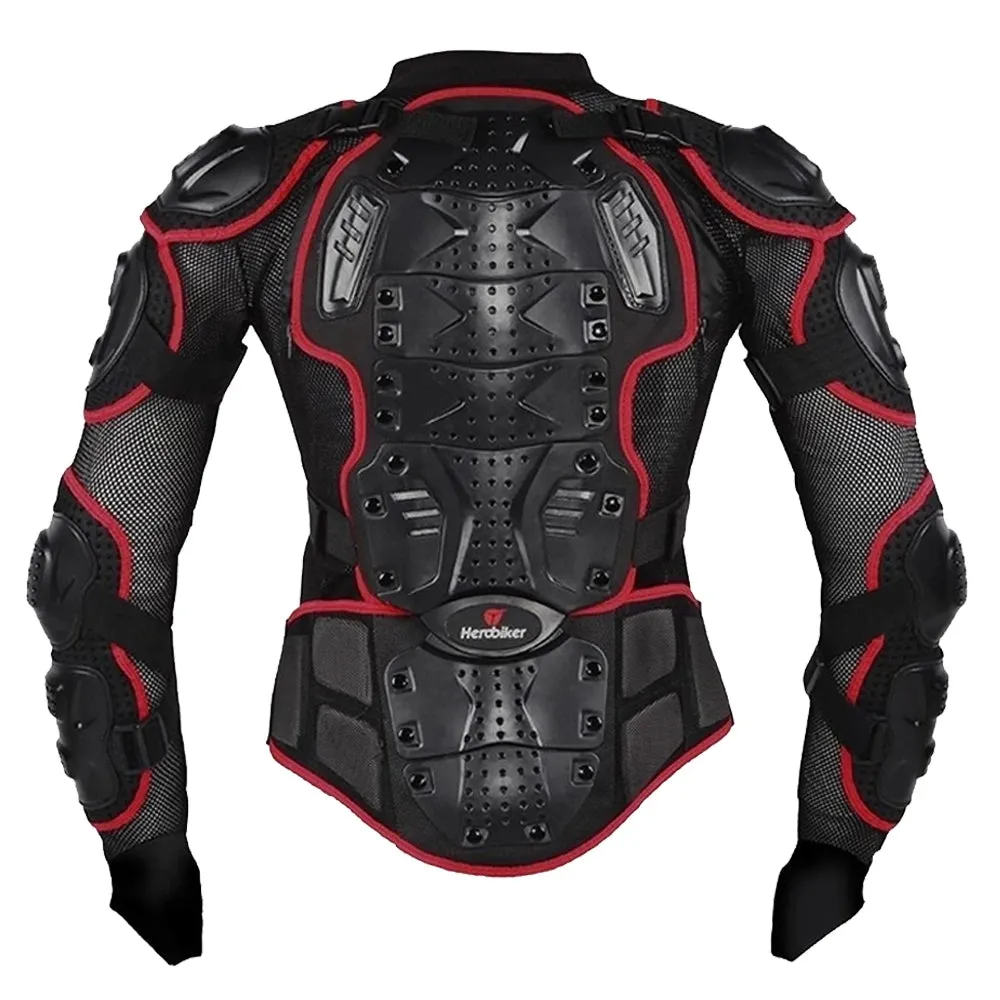 Motorcycle Armor Jacket | Ultimate Protective Gear for Motocross Racing & Riding"