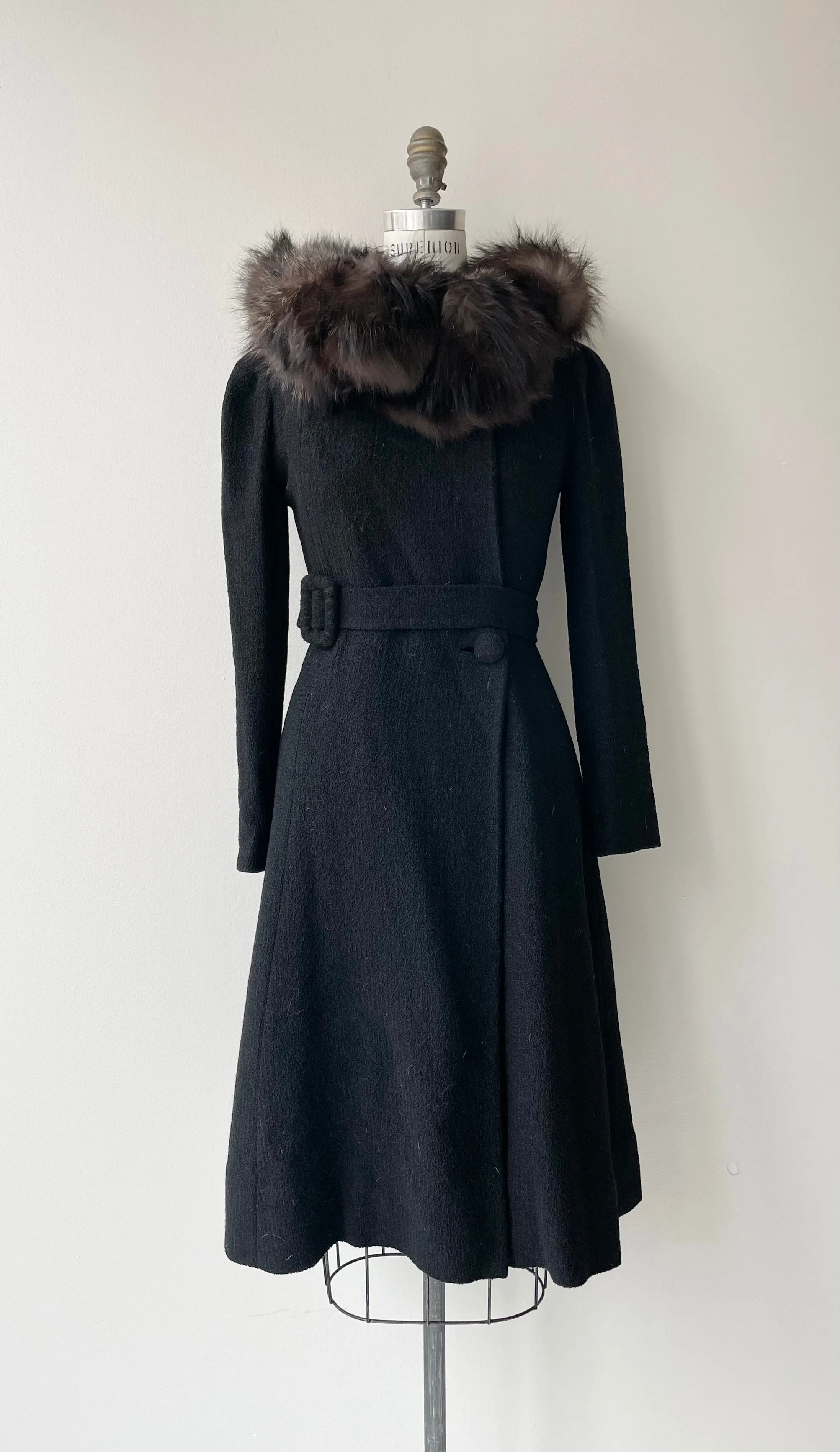 Natalya 1930s Wool Coat