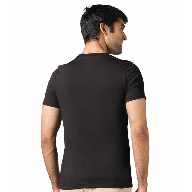 Neeman's Organic Cotton T-Shirt for Men | Black | Crew Neck