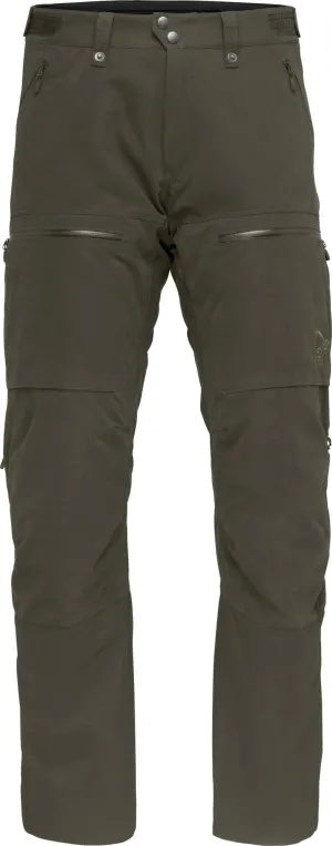 Norrøna Men&#x27;s Lyngen Cotton Pants Olive Night | Buy Norrøna Men&#x27;s Lyngen Cotton Pants Olive Night here | Outnorth