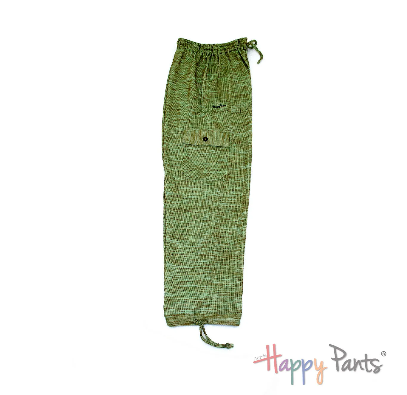 Olive Essence Brown Women Happy Pants