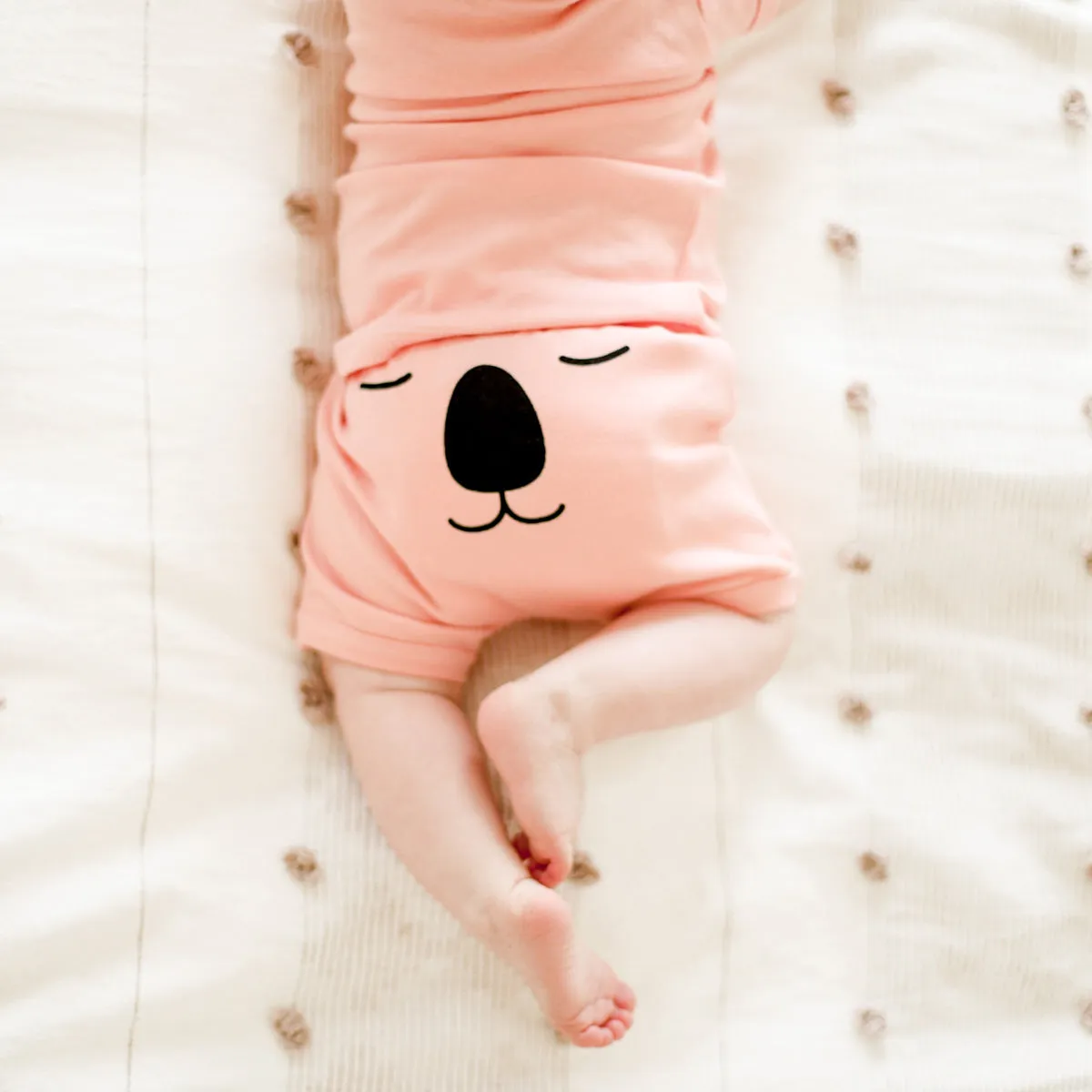 Organic Baby Pink Koala Set