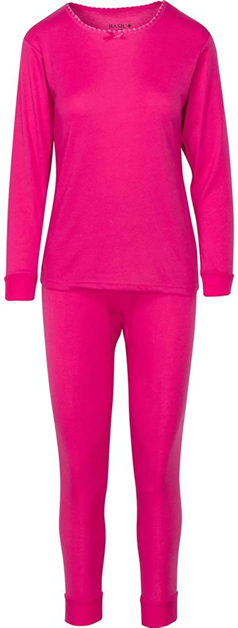 Premium Women's Long John Thermal Underwear Set