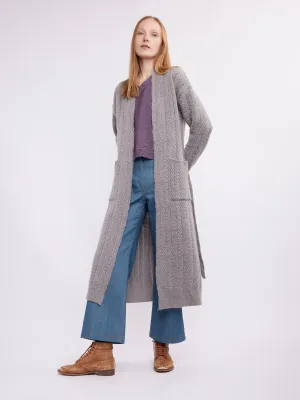 River Herringbone Duster