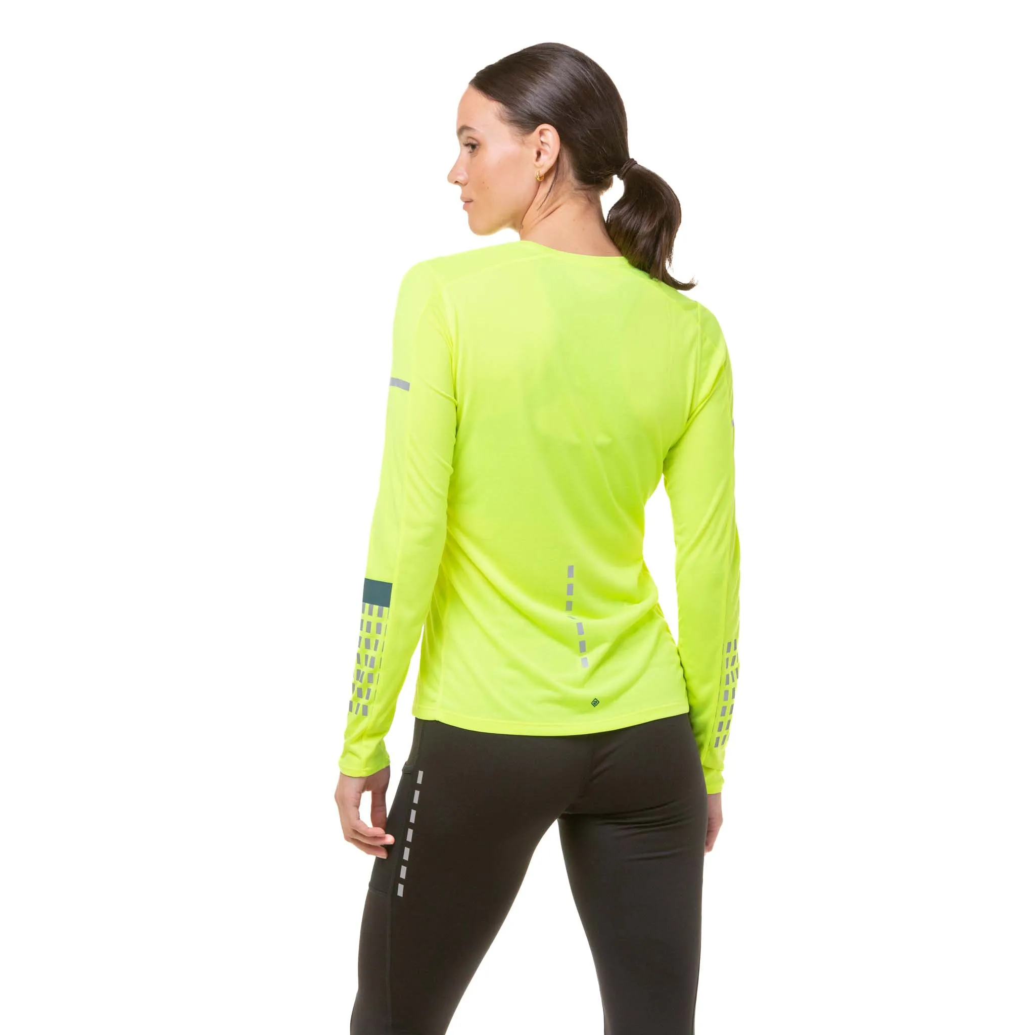 Ronhill | Women's Tech Afterhours L/S Tee - Fluo Yellow