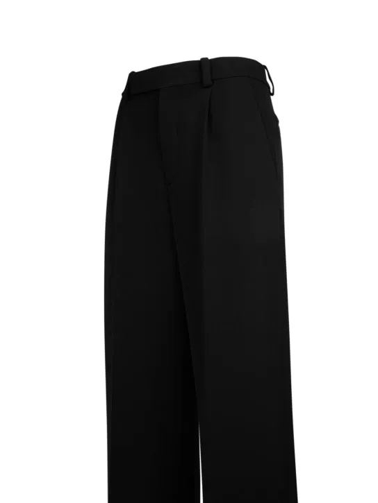 Saint Laurent   Wool grain de poudre pants 