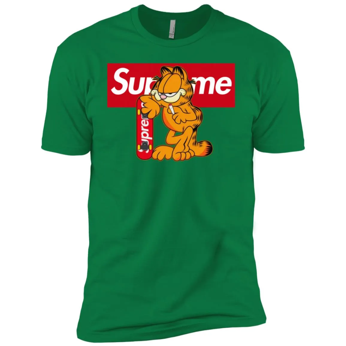 Supreme Tiger T-shirt Men Short Sleeve T-Shirt