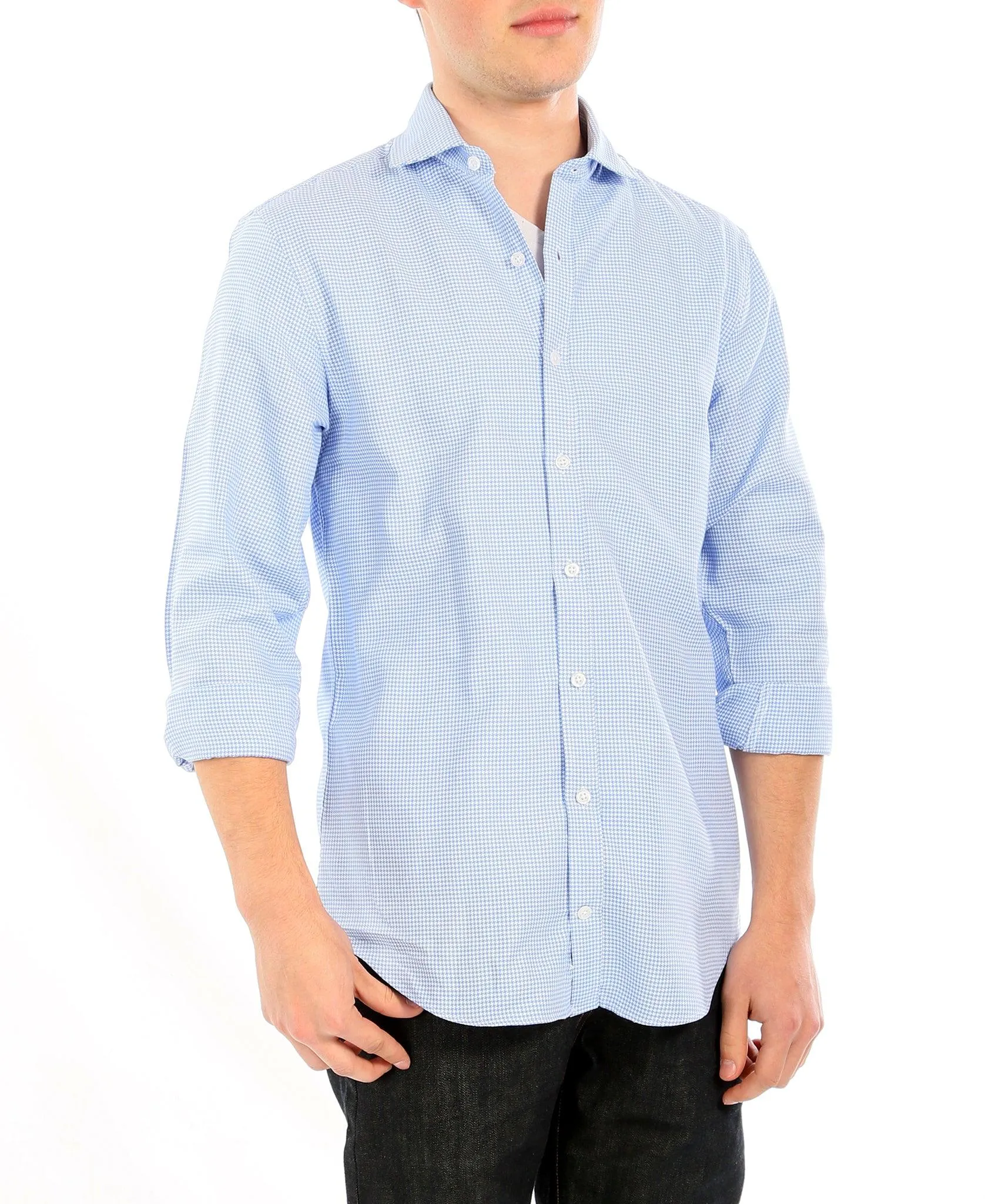 The Knox Slim Fit Cotton Dress Shirt