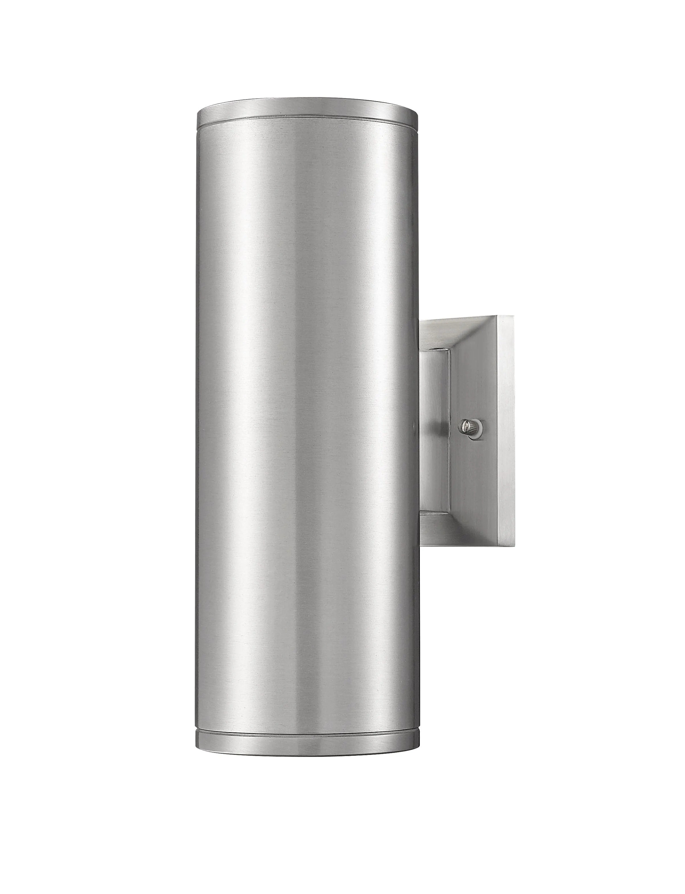 Vegas Outdoor Wall Sconce - Aluminum - Frosted Glass - 12.75in. Height - E26 Medium Base