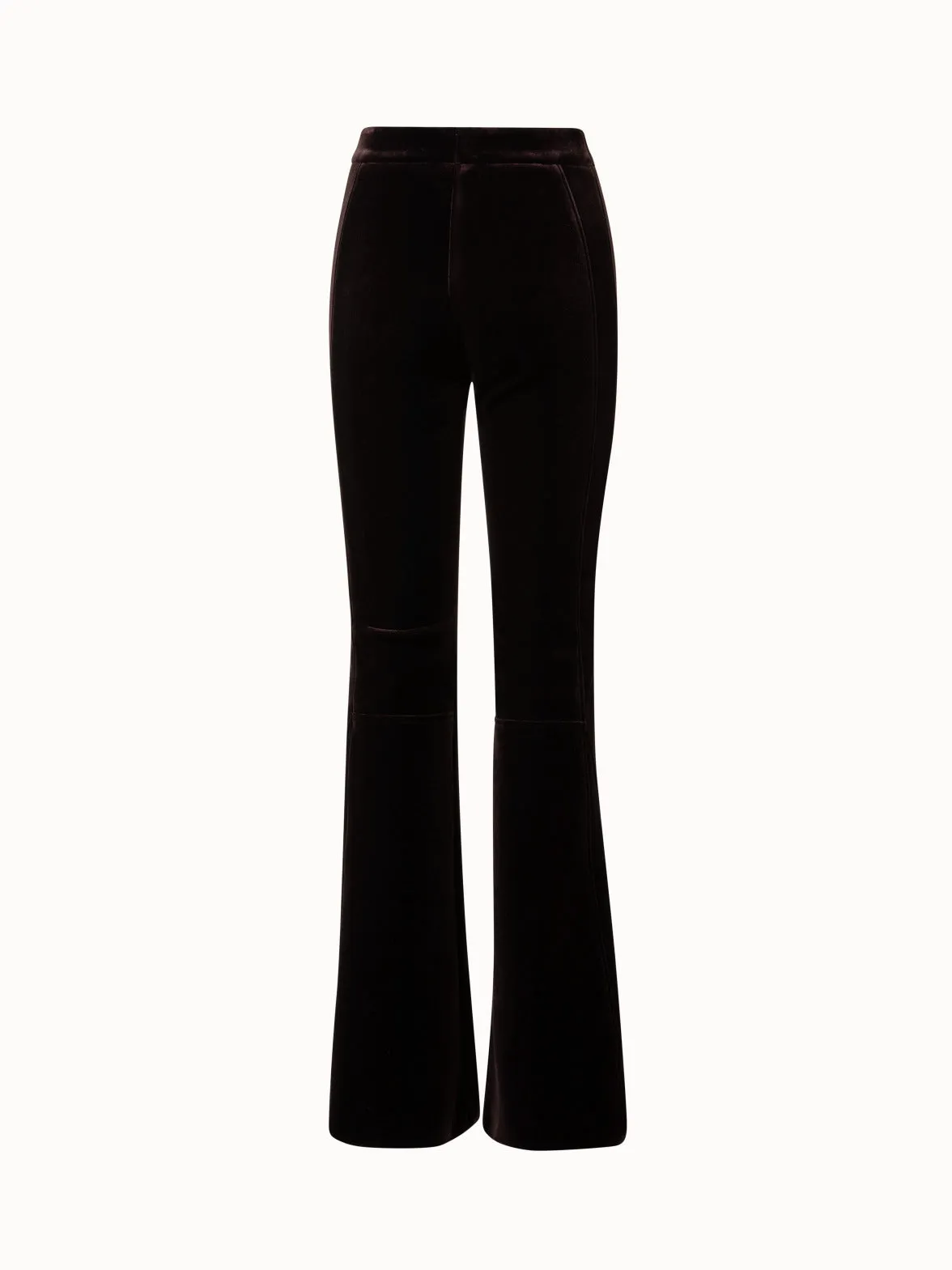 Velvet Neoprene Bootcut Pants