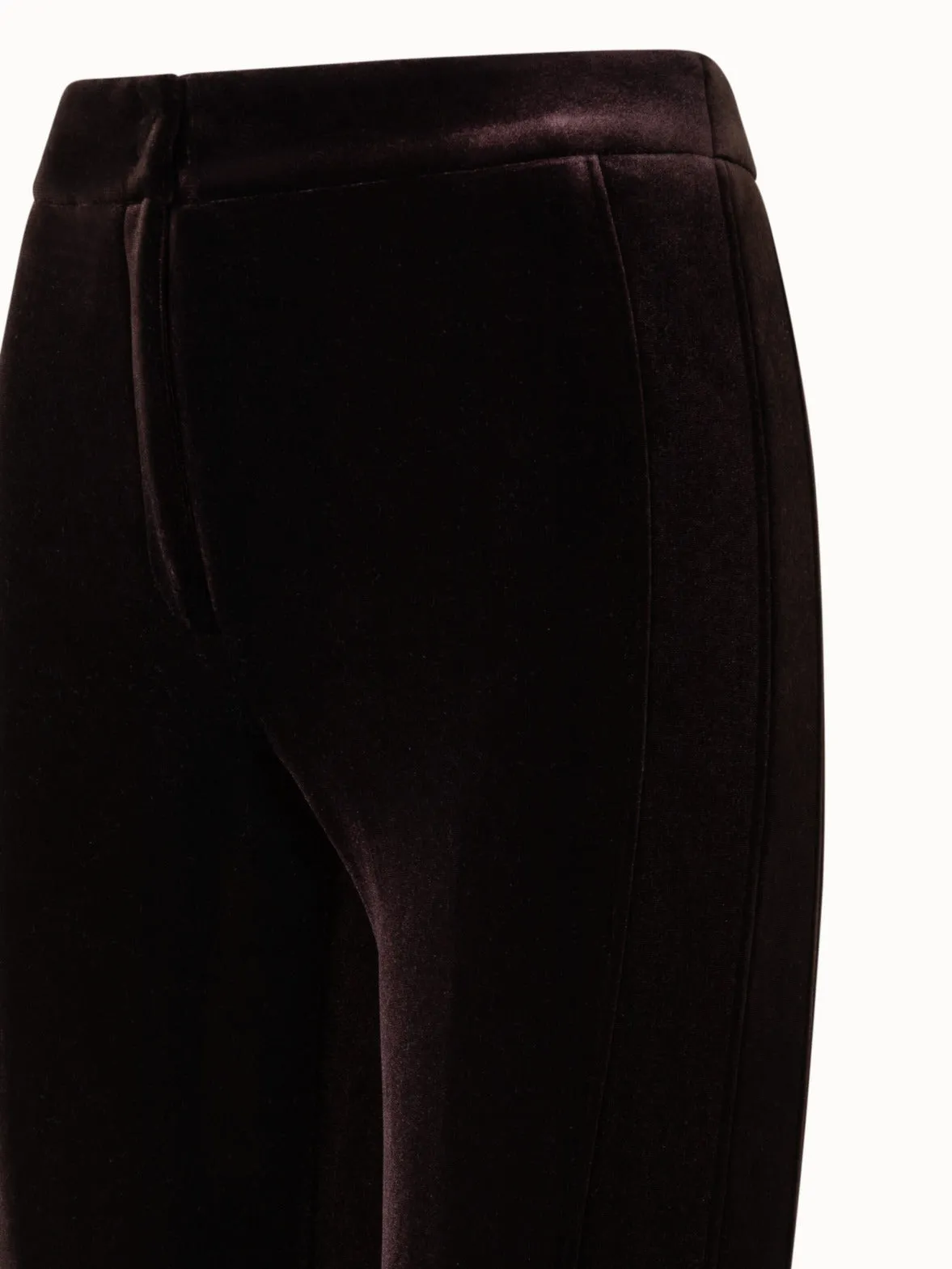 Velvet Neoprene Bootcut Pants