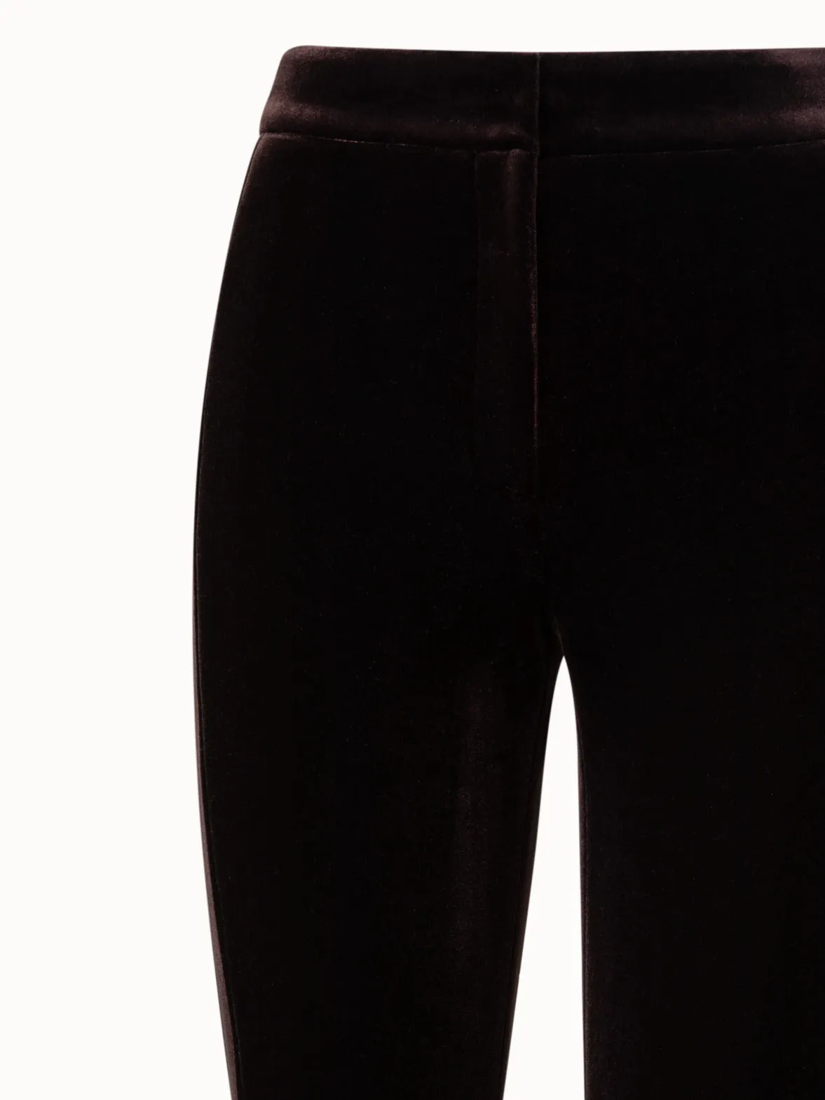 Velvet Neoprene Bootcut Pants