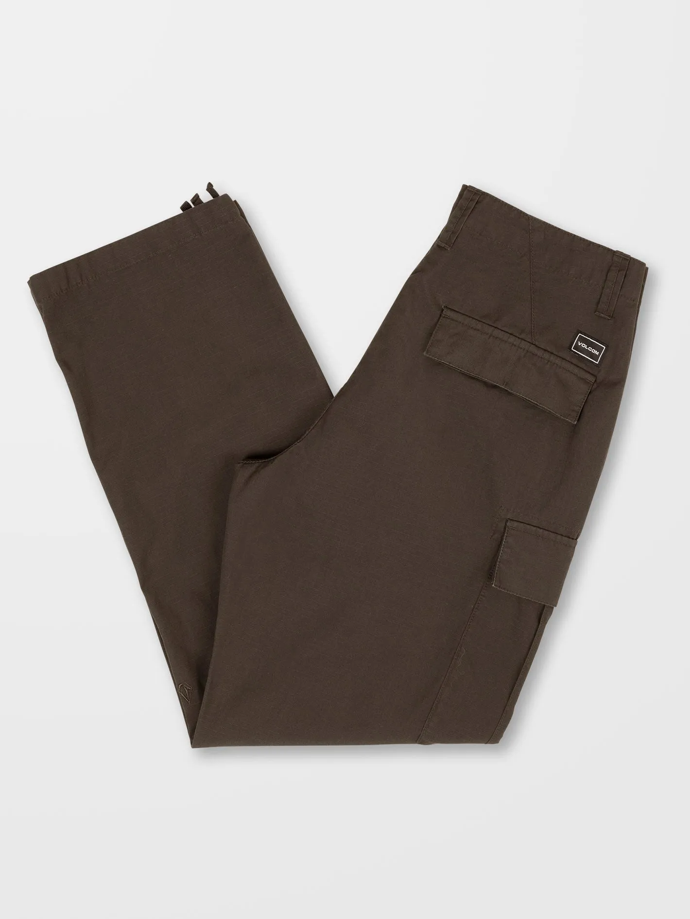 Volmander March Cargo Trousers - RINSED BLACK