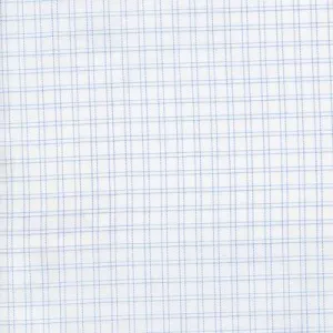 White Ground Jacquard Weave with Double Blue Hairline Check Pattern Classic Custom Shirt 100c 120/2*50 Sas729a