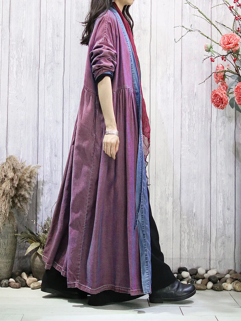 Women's Elegance Winter Loose Long Cardigan Dress